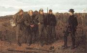 unknow artist Prisoners from the front Germany oil painting artist